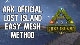 Ark Official How To Mesh Lost Island Rat Holes & Base Locations for PvP | ARK: Survival Evolved