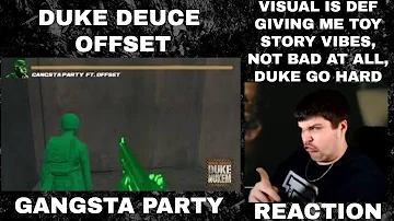 Duke Deuce , Offset - Gangsta Party (Official Audio) REACTION
