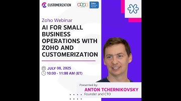 AI for Small Business Operations with Zoho and Customerization