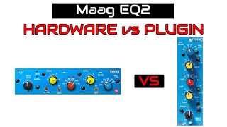 Maag EQ2 Equalizer | Hardware vs Plugins