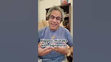 Don’t do this with your signature (graphology)