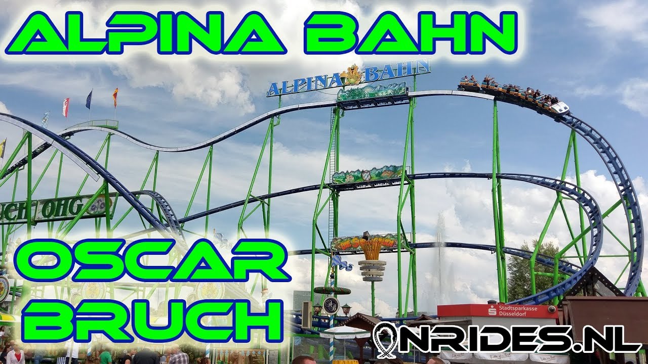 Alpina Bahn - Oscar Bruch HD Onride POV Funfair Düsseldorf Germany