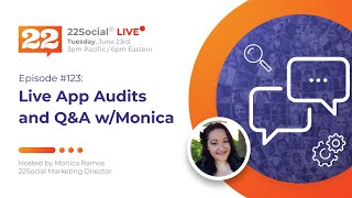 Episode #123: Live App Audits and Q&A w/Monica screenshot 1