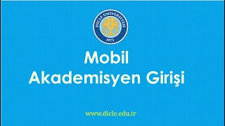Mobil Akademisyen Girişi
