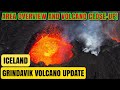 Eruption area overview latest update volcano closeup iceland volcano eruption 12 apr 2024