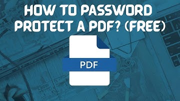 How to password protect a PDF for free Using Adobe on A Web Browser Tutorial #techtips #pdf