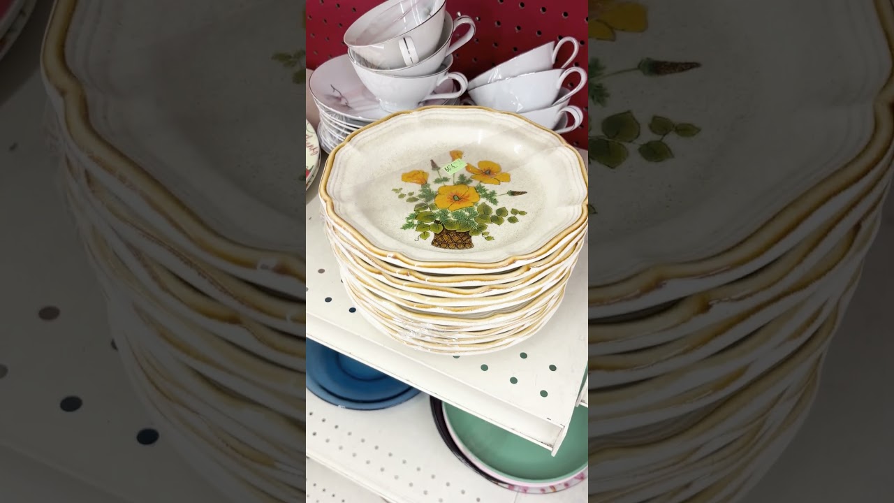 Coquette Cottagecore Thrift Finds | Blue Ribbon Bow Details