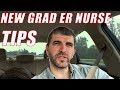 Er nurse tips new grad tips