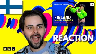 Käärijä - Cha Cha Cha FINLAND 🇫🇮 Eurovision 2023 REACTION