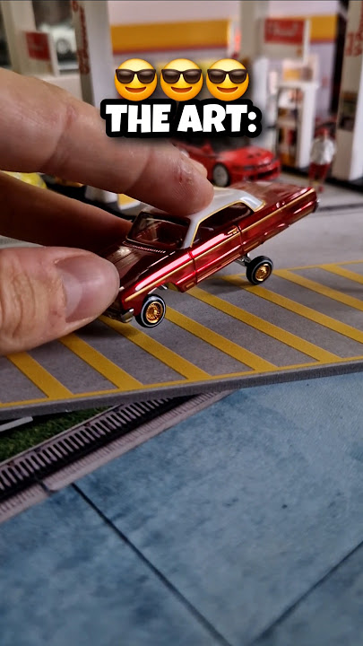 How EPIC IS THAT?! 😨 Chevy Impala LOW RIDER SAN ANDREAS VIBES! | #lowrider  #Shorts #Diecast