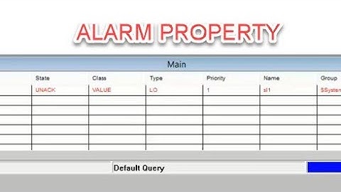 BASIC ALARM || SCADA Tutorial For Beginners में Basic Alarm Property को समझने का आसान तरीका ये है ||