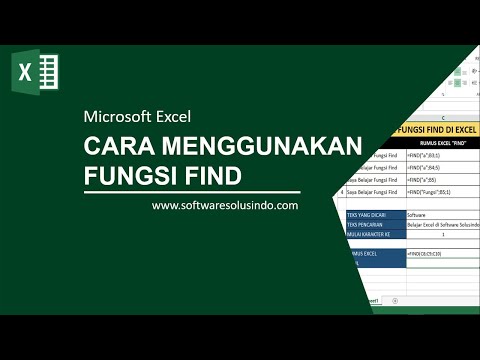 Rumus FIND dan Cara Menggunakan Fungsi FIND di Excel