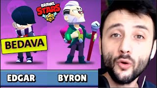 Ücretsiz Karakter Edgar Ve Gizemli Byron Brawl Talk Brawlidays Brawl Stars