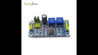 Cheap adjustable (frequency and duty cycle) NE555 timer pulse generator module from Ebay.