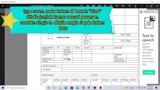 Tutorial Pengisian Form Reservasi