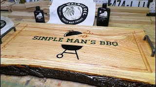 Custom Cutting Boards! - Walrus Oil - Golden Wood Company - Food Prep - Hand Made by Simple Man’s BBQ 675 views 3 years ago 5 minutes, 19 seconds