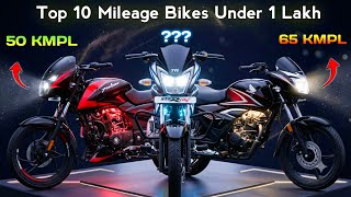 Top 10 Best Mileage Bikes Under ₹1 Lakh | Rider By SKF