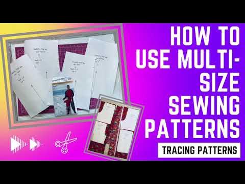 Anyone else trace your sewing patterns to reuse the pattern for