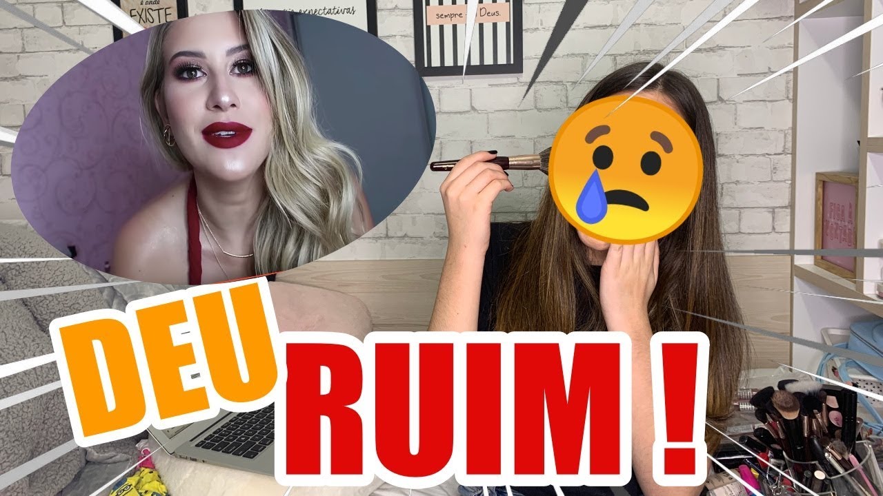 TENTEI PRODUZIR A MAQUIAGEM DA NIINA SECRETS - NÍVEL HARD - CAROL SANTINA