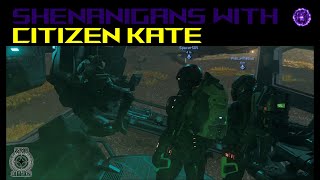 SPECIAL: Star Citizen Shenanigans with Citizen Kate Part 1 @ThunderballsGaming