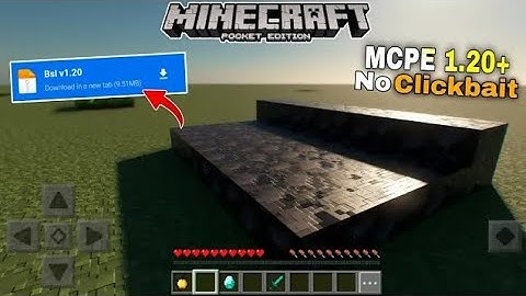 Realistic Shader for minecraft shaders 1.20 | minecraft bsl shaders android 1.20 | shader 1.20.10