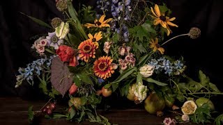 Mayesh en español: Bodegón de flores inspirado en obras maestras holandesas