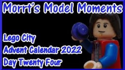 Model Moment Lego City Advent Calendar 2022 Day Twenty-Four