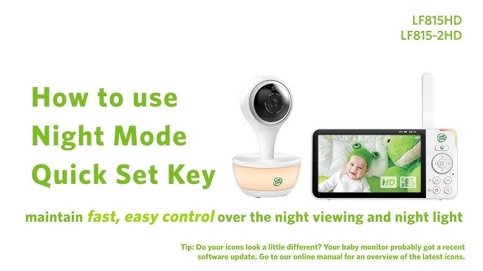 badning Renovering Krydderi LeapFrog Smart Video Baby Monitor With Colour Night Vision - LF815HD -  YouTube