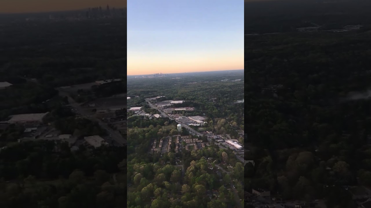 ATL approach from Stone Mountain