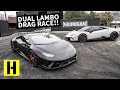 $500k Supercharged Lambo Space Race Almost Ends in Disaster!