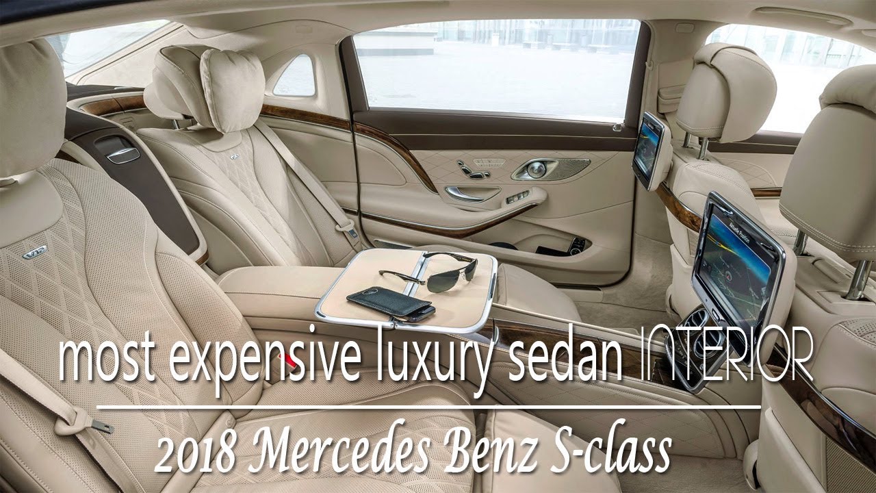 Mercedes Benz 2018 S Class Most Luxurious Car Interior