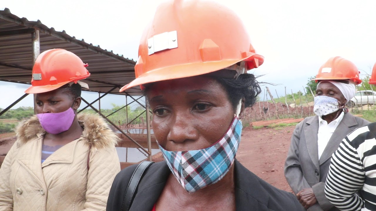 Small scale women in mining - YouTube