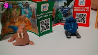 Животные Киндер сюрприз распаковка игрушек Animal Planet Kinder Surprise toys Животные Киндер сюрприз распаковка игрушек Animal Planet Kinder Surprise toys