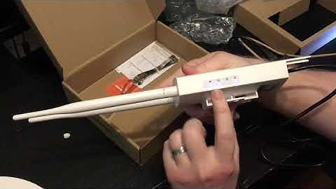 Comfast CF-E71 CF-E72 Introduction Operation Video