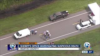 Woman's body found in Martin County