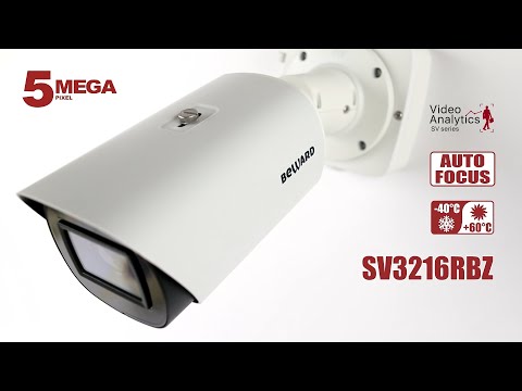 BEWARD SV3216RBZ: 5 Мп SONY Starvis, монтажная коробка, моторизованный объектив, от -40°C, POE