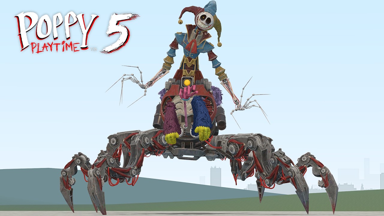I MADE NEW PROTOTYPE FROM POPPY PLAYTIME CHAPTER 5 in Garry's Mod
