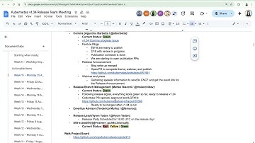 Kubernetes SIG Release for 2025-08-25