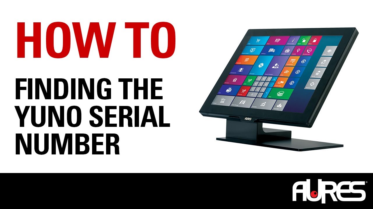 How To  - Finding the  YUNO Serial Number