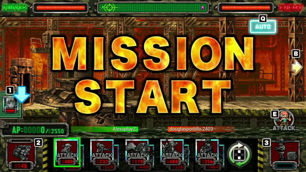 PARTIDAS ONLINE #2 METAL SLUG ATTACK RELOADED