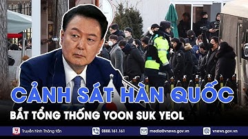 Video cảnh sát Hàn Quốc thực thi lệnh bắt Tổng thống Yoon Suk Yeol - VNews