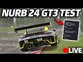 Nurburgring 24 hour gt3 bop testing