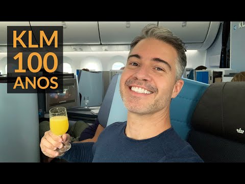 Vídeo: Presente Adorável Da KLM Para Passageiros Da Classe Executiva