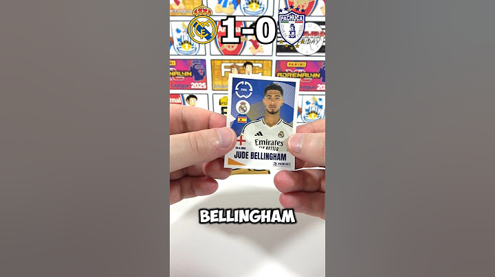 REAL MADRID VS PACHUCA Pack Opening | Panini Club World Cup 2025 Match Prediction #shorts