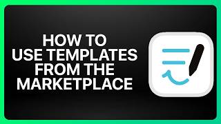 How To Use Templates From the Goodnotes Marketplace! Tutorial