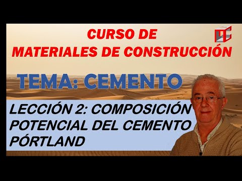 Video: El cemento es Composición, características, tipos y producción del cemento