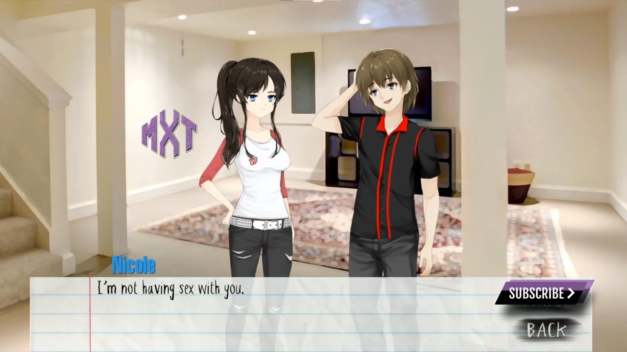 Class of 09 the re up visual novel pt 02 youtube