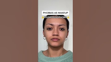 PHOBIAS AS MAKEUP - KOUMPOUNOPHOBIA | Dominique Allison