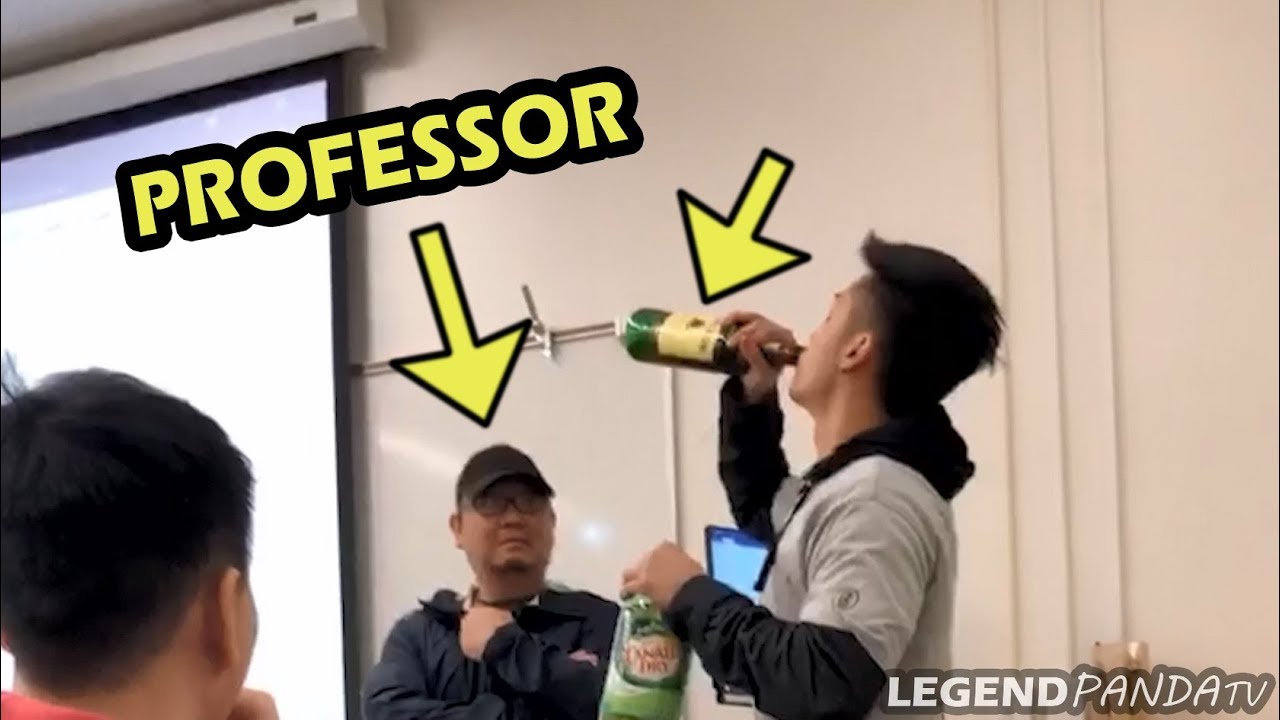 Acting Drunk In Lecture Prank Youtube