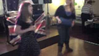 Emmi & Debs danicng to SD We R One at her 16th bday party